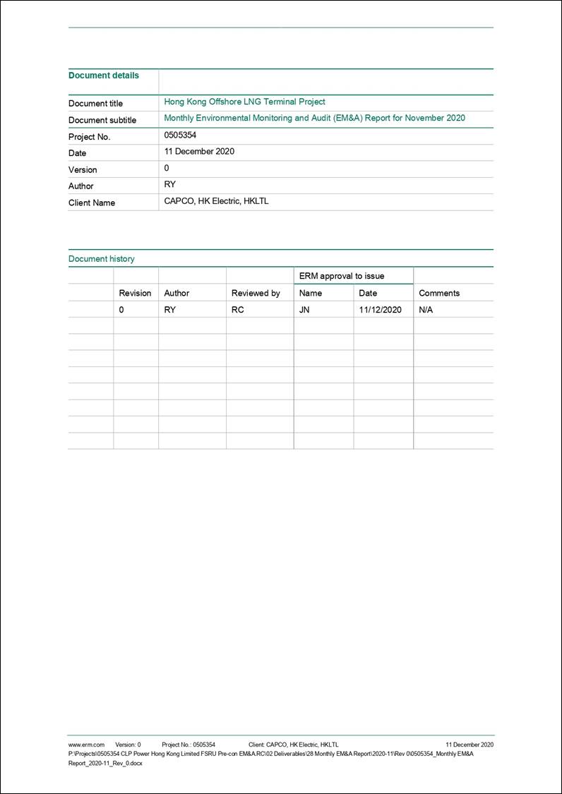 0505354_Monthly EM&A Report_2020-11_Rev_0-1-4_page-0002